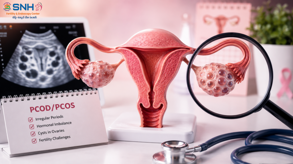 Polycystic Ovarian Disease (PCOD/PCOS):